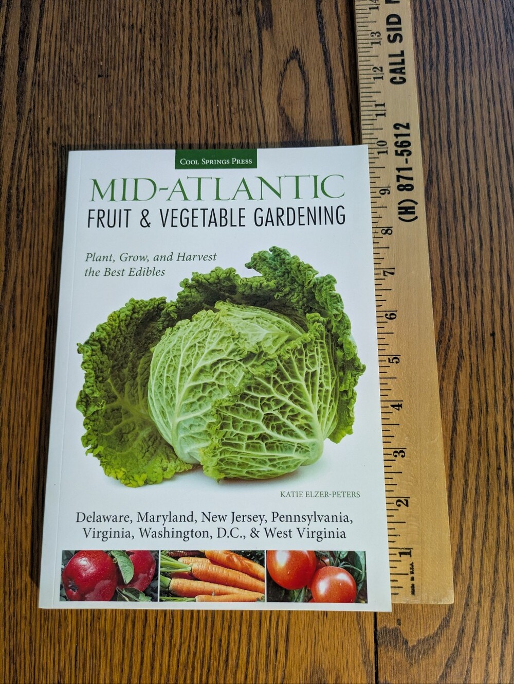 Mid-Atlantic Fruit & Vegetable Gardening - Book